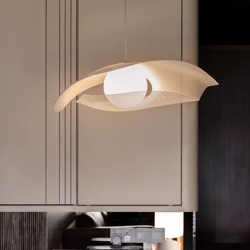 Modern Mesh Globe Pendant Light
