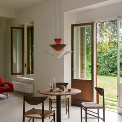 Modern Sculptural Multi-Light Pendant Lamp