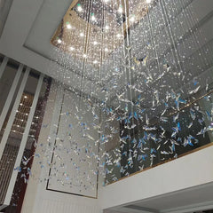 Crystal Butterfly Chandelier