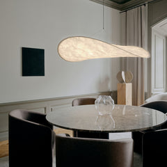 Tense White Pendant Light