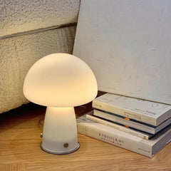 Modern Mushroom Glass Table Lamp