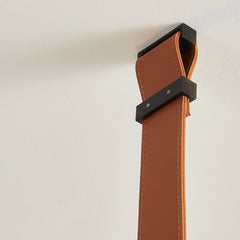 Luxury Leather Linear Chandelier