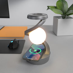 Modern Floating RGB Wireless Charging Table Lamp