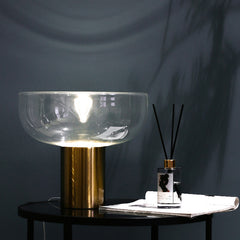 Modern Glass Stone Table Lamp