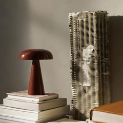Luxury Aluminum Mushroom Table Lamp