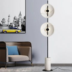 Modern Double Globe Floor Lamp