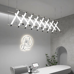 Modern Geometric LED Chandelier
