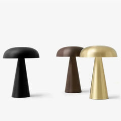 Luxury Aluminum Mushroom Table Lamp