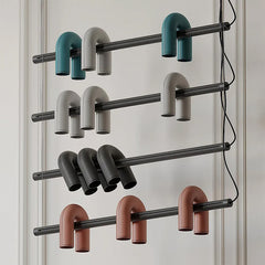 Sculptural U-Shape Pendant Light