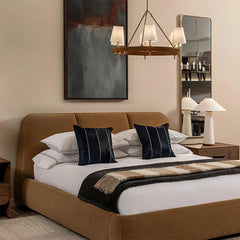 Modern Leather Chandelier Light