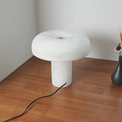 Natural Marble Mushroom Table Lamp