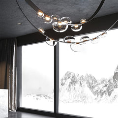 Modern Sculptural Chandelier Light