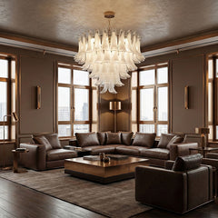 Luxury Petal Glass Chandelier