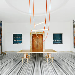 Modern Leather Strap Pendant Light