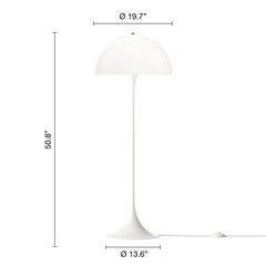 مصباح أرضي بقبة حديثة LED - إصدار فاخر