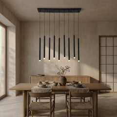 Linear Tube Chandelier