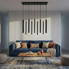 Linear Tube Chandelier