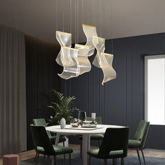 Luxury Flowing Ribbon Chandelier