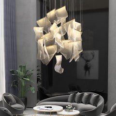 Luxury Flowing Ribbon Chandelier