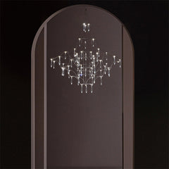 Modern Crystal Branch Chandelier