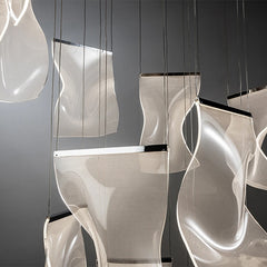 Luxury Flowing Ribbon Chandelier