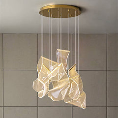 Luxury Flowing Ribbon Chandelier