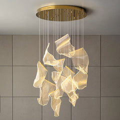 Luxury Flowing Ribbon Chandelier