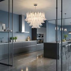 Luxury Petal Glass Chandelier