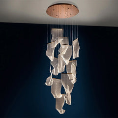 Luxury Flowing Ribbon Chandelier