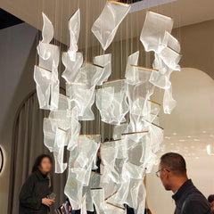 Luxury Flowing Ribbon Chandelier