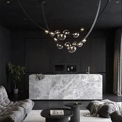 Glass Bubble Pendant Light