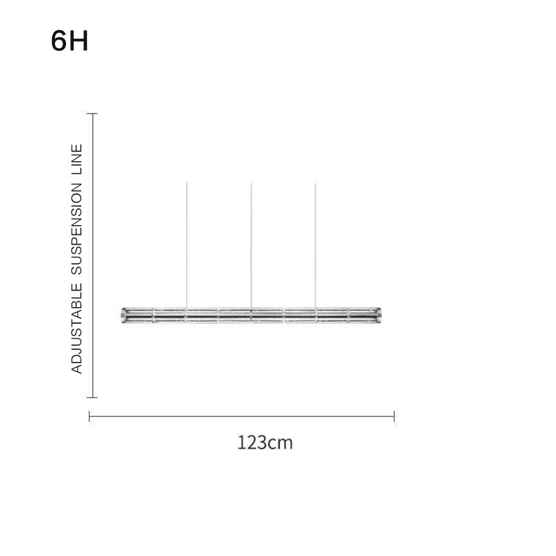 Luxury Linear LED Pendant Light