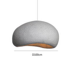 Modern Sculptural Resin Pendant Light