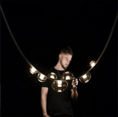 Glass Bubble Pendant Light