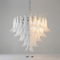 Luxury Petal Glass Chandelier