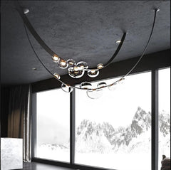 Glass Bubble Pendant Light