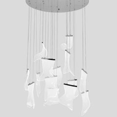 Luxury Flowing Ribbon Chandelier