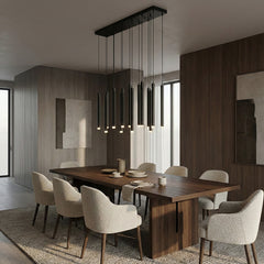 Linear Tube Chandelier
