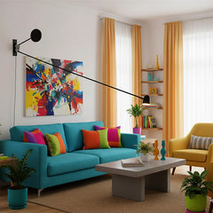 Modern Swing Arm Wall Light