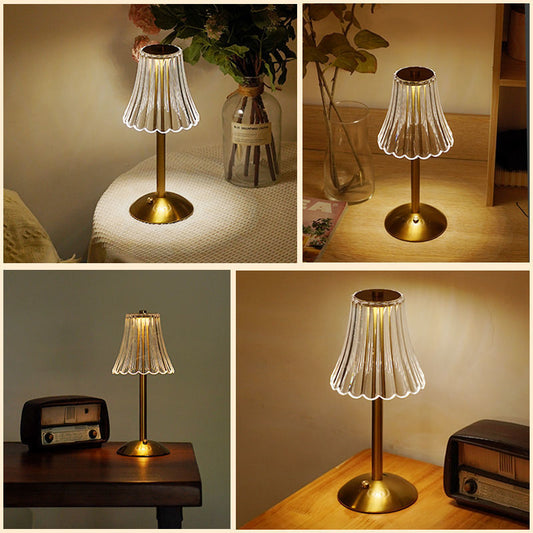 Retro Metal Touch Table Lamp