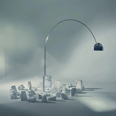 Crystal Arc Floor Lamp Premium Edition