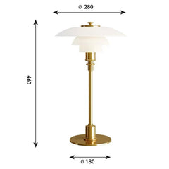 Modern Glass Table Lamp